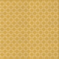 thumbnail image 1 of Ahgly Company Machine Washable Indoor Square Transitional Bright Gold Yellow Area Rugs, 7' Square, 1 of 7