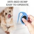 thumbnail image 5 of Dog & Cat Dematting Comb – Food-Grade Odorless Plastic, Hair Removal Grooming Tool for Matted Long/Curly Pet Hair (Blue), 5 of 5