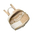 thumbnail image 3 of Michael Kors Womens Rhea Zip Medium Backpack Vanilla Multi 30S2Gezb8B-170 One Size, 3 of 5