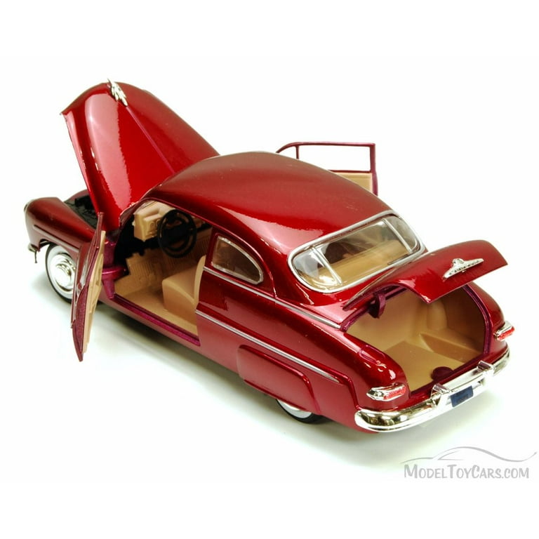1949 Mercury Eight Coupe, Red - Motormax 73225 - 1/24 scale