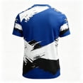 thumbnail image 5 of 2026 Soccer Cup Raglan Short Sleeve T-Shirt for Men, Crew Neck Jersey - Scottish Blue Lion & Tartan Graphic Print Athletic Top for Daily Wear & Party Light Blue XXL, 5 of 5