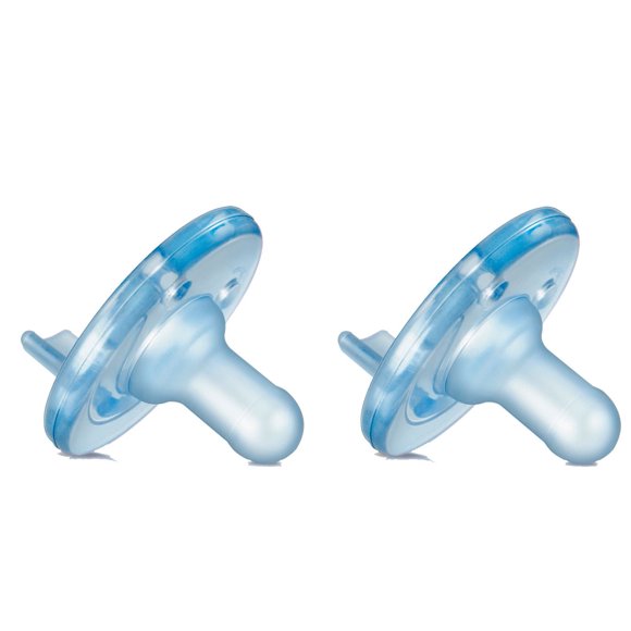 Philips Avent Soothie Pacifier 0-3m, Blue/Blue, 2 pack, SCF190/03