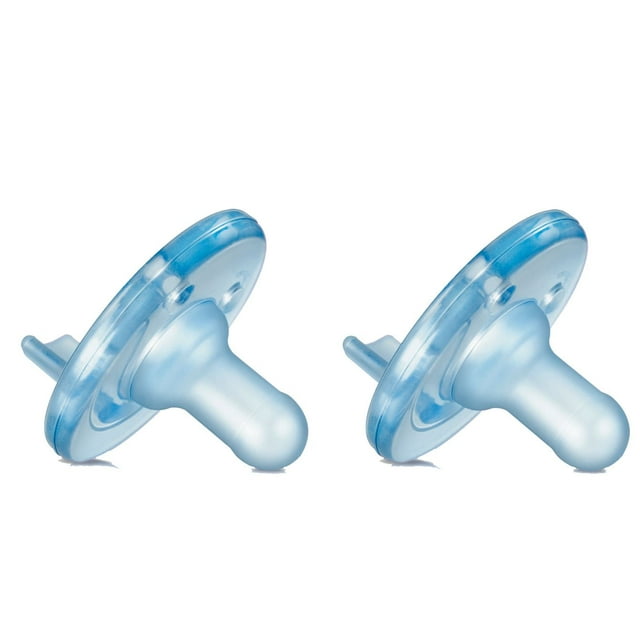 Suce Philips Avent Soothie (0 à 3 mois), bleue/bleue, emb. de 2, SCF190/03
