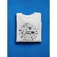 thumbnail image 3 of Dog And Cat Best Friends Slogan Sweatshirt Women -Image by Shutterstock, Female 3X-Large, 3 of 4