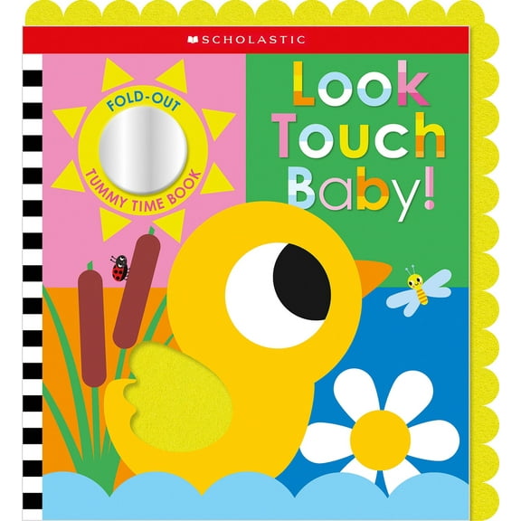 Pre-Owned Look Touch Baby! (a Fold-Out Tummy Time Book) (Paperback) 154613803X 9781546138037