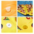 thumbnail image 3 of Matelas Flottant pour Piscine à Pizza, Lit Flottant Gonflable pour Pizza, Tapis Flottant, Jouet pour Rangée de Piscine_Perfect Gift, 3 of 5