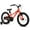 Red-18 inch, variant on Ambifirner Bicycle 18 Inch with Safety Features - Training Wheels, Enclosed Chain Guard & Easy Assembly for Height 95-110cm