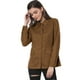 thumbnail image 2 of Chaqueta Utilitaria Ligera Con Bolsillos Con Solapa En La Cintura Con Cordón Para Mujer marrón S, 2 of 6