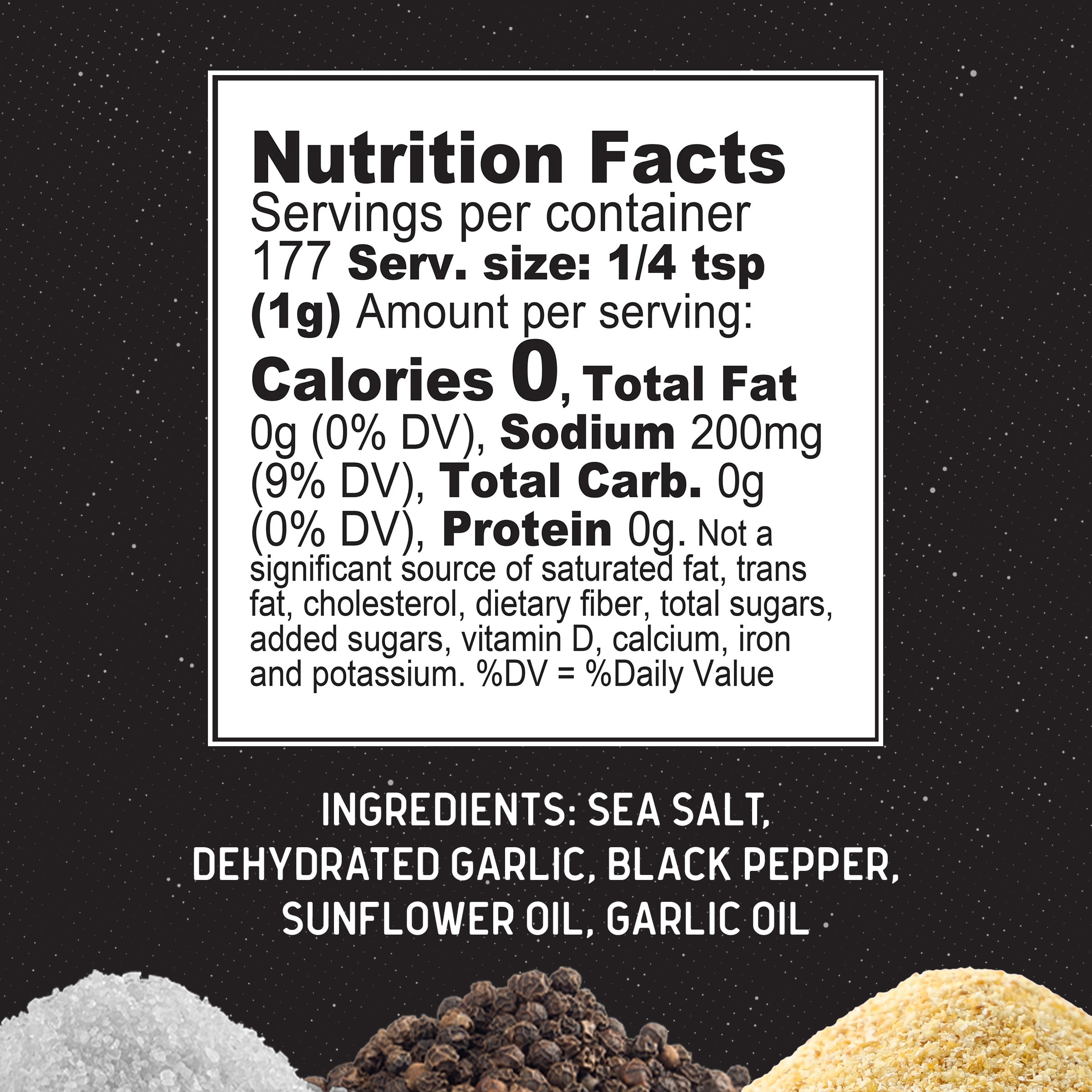 Kinder's The Blend Seasoning with Salt, Pepper, and Garlic, 6.25 oz