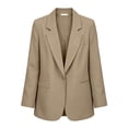 thumbnail image 6 of QIYAGBSA Blazer for Women, Long Sleeve Lapel Collar with Pockets for Office and Casual, 6 of 7