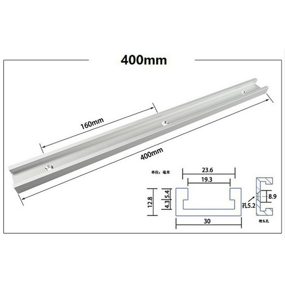 Aluminium Alloy T-tracks Slot Miter Track And Miter Bar Slider Table Saw Miter