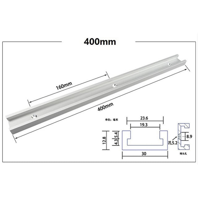 Lefu Aluminium Alloy T-tracks Slot Miter Track And Miter Bar Slider Table Saw Miter