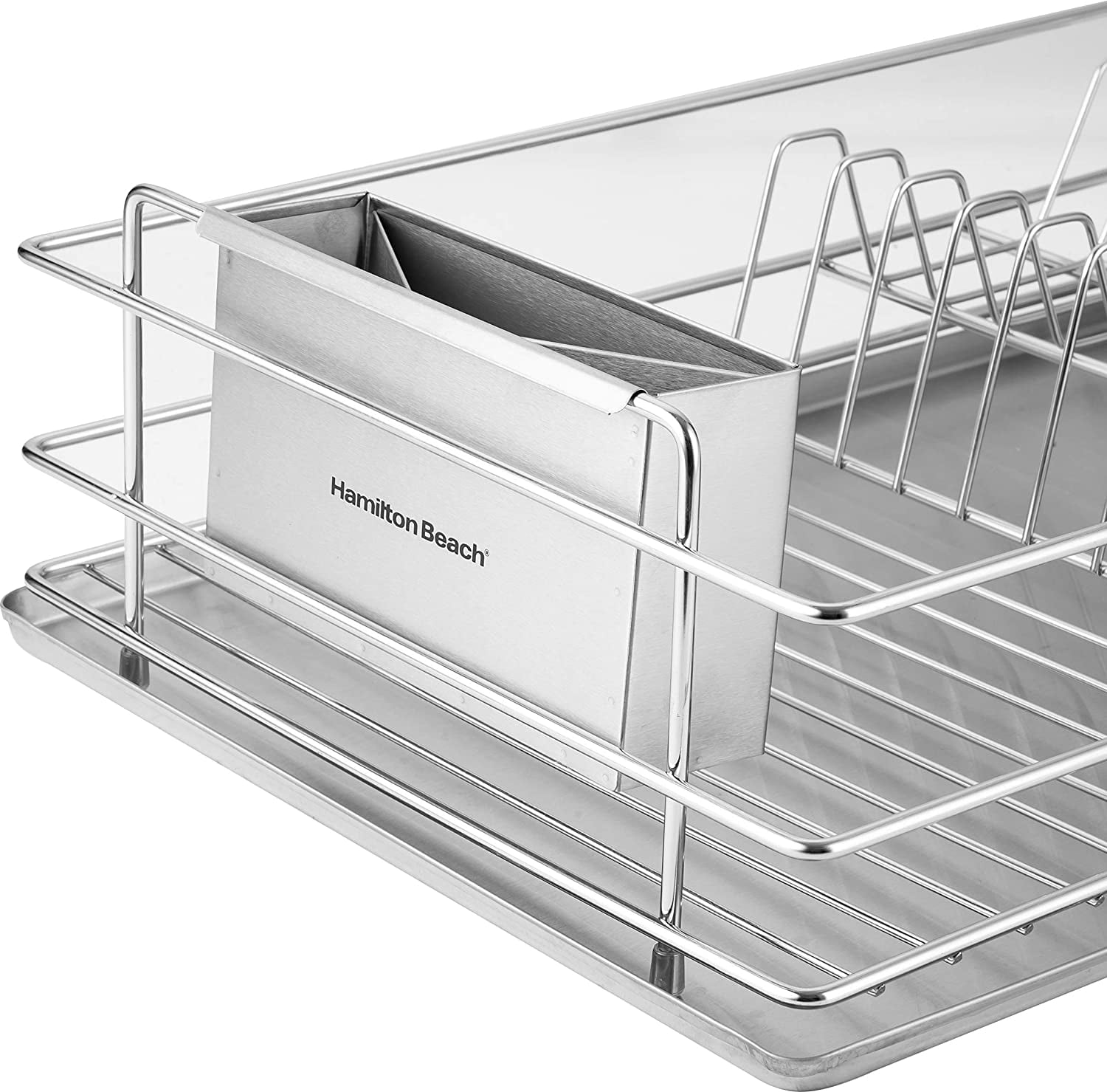 PremiumRacks In Sink Dish Rack - 304 Stainless Steel - Adjustable - Mu