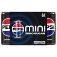 thumbnail image 6 of Pepsi Zero Sugar Soda Pop Cola 7.5 fl oz 6 Pack, Paperboard, Allergens not contained, 6 of 7