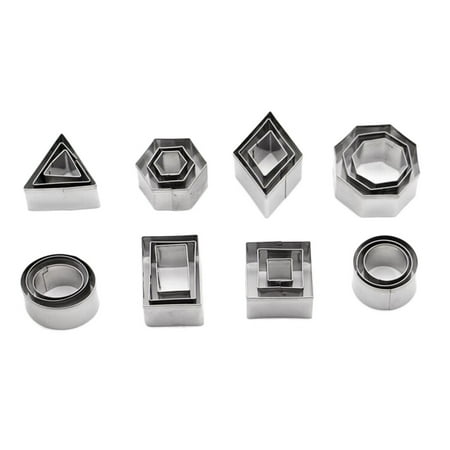 

Dtydtpe mold Dessert DIY Cookie 24 Tools Stainless Steel Pcs Baking Cake Kitchen，Dining & Bar