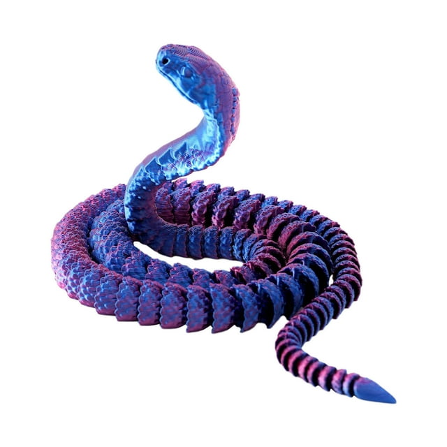 Jouet de Décoration Intérieure Flexible en 3D Impression Animale Jouet de Bureau Administratif