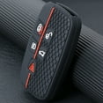 thumbnail image 2 of DON'T TOUCH MY KEY Silicone 5 Button Car Key Cover Case Holder for Land Rover Discovery Freelander, 2 of 7