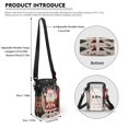 thumbnail image 6 of HELLHERO Santa Claus Gift Boxes Cross Body Purse Polyester 2 Layers for Travel Daily Use, 6 of 7