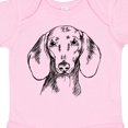 thumbnail image 4 of Inktastic Dachshund Sketch Portrait Boys or Girls Baby Bodysuit, 4 of 5