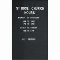 thumbnail image 1 of Aarco Products RR4830V Removable Vinyl Letter Board, 1 of 1