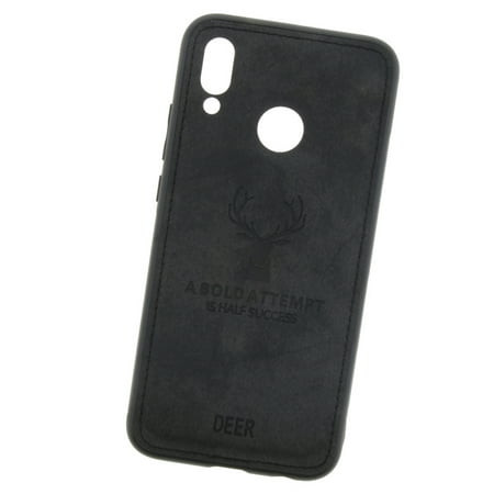 Soft Silicone Phone Shell Cover Case For P20 /P20Pro /P20lite /Nova3E - Black, For P20lite Nova3E