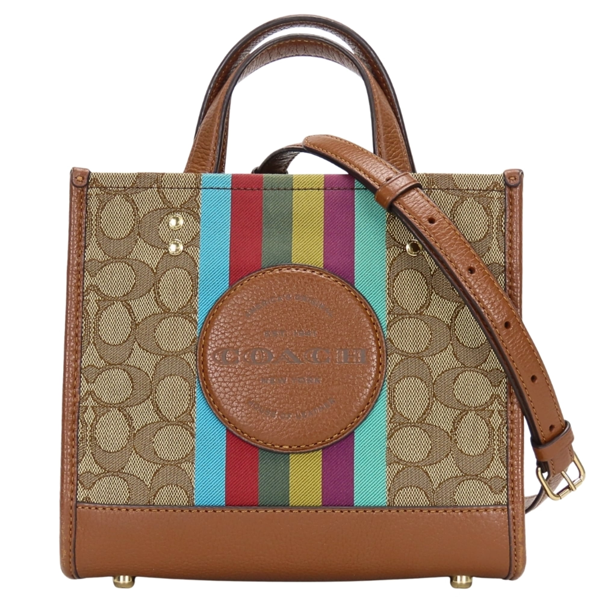 Brown Signature Coach Purse
