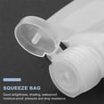 thumbnail image 5 of Monyance Cosmetics Bag 24PCS Travel Size Refillable Squeeze Bags for Toiletry Lotion Shampoo Shower(6.3X3.54X0.98Inches), 5 of 10