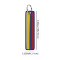 thumbnail image 2 of 2 Pack Motorcycle Key Tags, Flag Embroidery Key Fobs & Keychains, 2 of 7