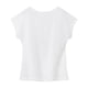 thumbnail image 5 of Camiseta para mujer Casual Moda Clásica Verano Tops Cuello Redondo Camisa Básica L, 5 of 8