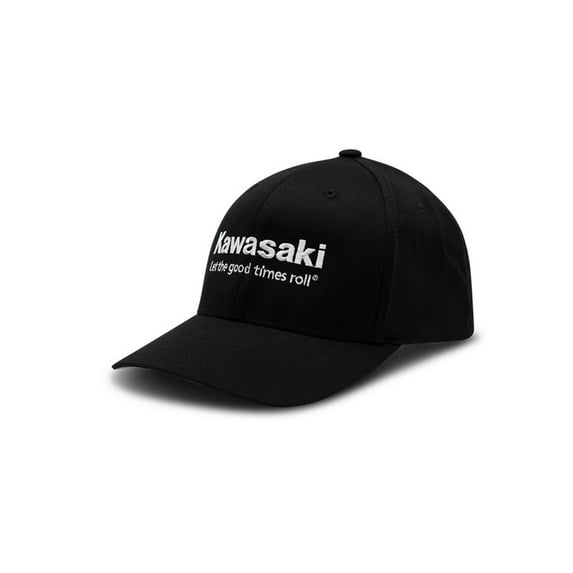Kawasaki Let The Good Times Roll Flexfit Cotton Twill Hat L/XL