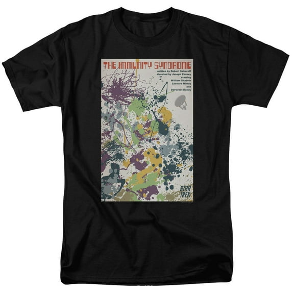 Star Trek Tos Episode 47 Adult 18/1 T-Shirt Black