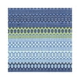 thumbnail image 6 of Dash & Albert Fiesta Stripe Handwoven Indoor/Outdoor Rug, 2' 6" x 12', French Blue/Green, 6 of 6