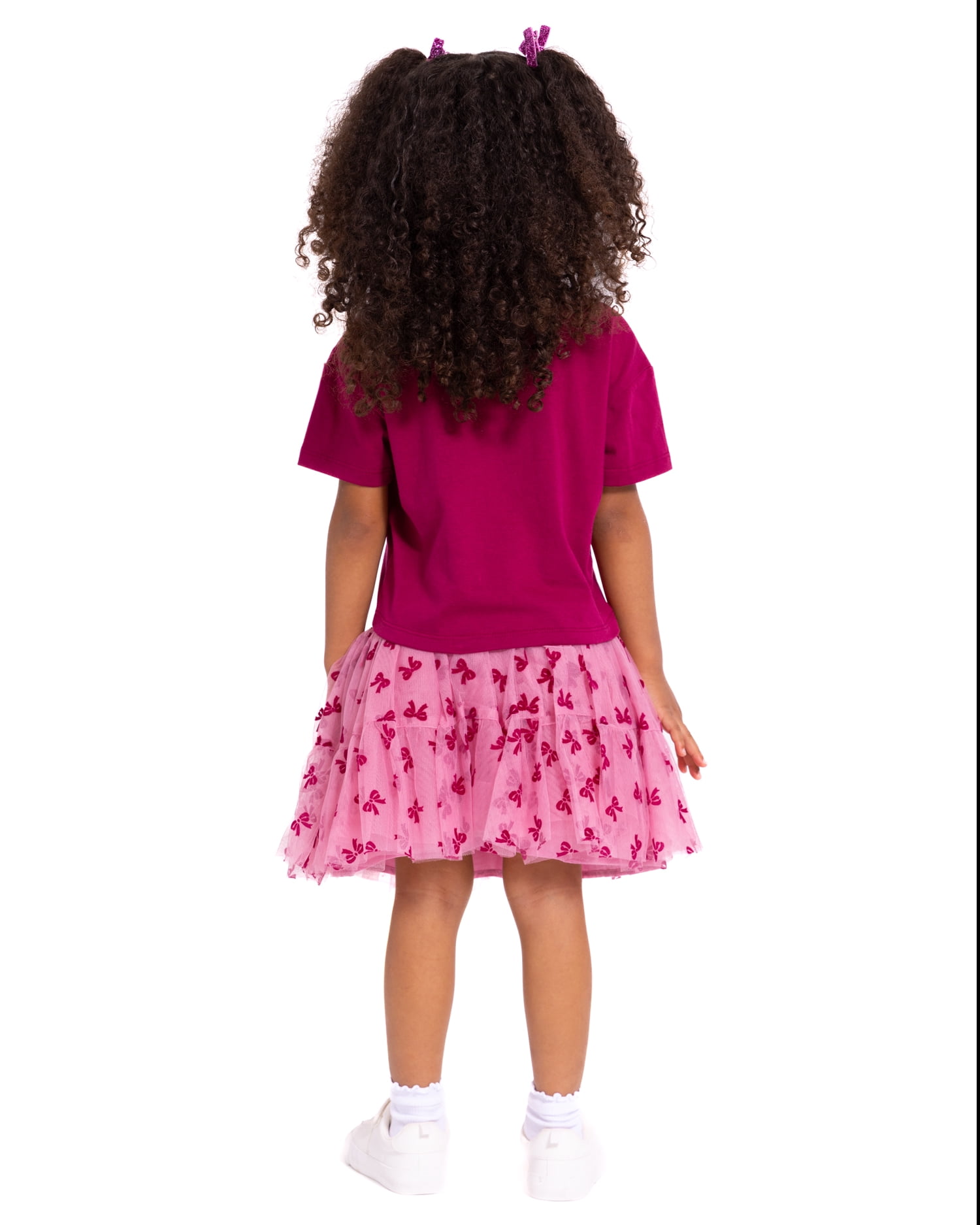 Minnie Mouse Toddler Girls' Graphic Tee and Tutu Skirt Set, 2-Piece, Sizes 12M-5T