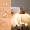 thumbnail image 3 of OUNONA 12 Pcs Embouts de Lampe, Pièces de Luminaires, Noir et Blanc, Rond, 4.5x0.98 Po, 3 of 8