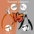 thumbnail image 2 of Toenail Clippers,Nail Clippers for Thick & Ingrown Toenails Professional Podiatrist Toenail Clippers Kits Stainless Steel Big Toenail Clippers with Silicone Handle for Seniors, 2 of 7