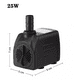 thumbnail image 2 of Bomba De Agua Mini Sumergible Acuario Fuente 2m  NEGRO, 2 of 5