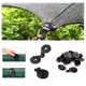thumbnail image 3 of EeaseMX 2 bolsas de clips para red de sombra, clips de plástico para malla de sombra de invernadero con ojales instantáneos (negros), 3 of 7