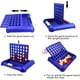 thumbnail image 4 of 4 en fila, paquete de 2 juegos de mesa, juego de cuatro en fila, línea de tamaño de viaje 4, juguete familiar clásico para niños y familia para divertirse (2 piezas), 4 of 5