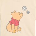 thumbnail image 2 of Winnie the Pooh - Snowflakes - Juniors Cropped Graphic T-Shirt, 2 of 4