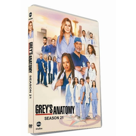 Grey's Anatomy Season 21 DVD region 1 4-Disc Box Set Movies