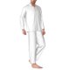 thumbnail image 2 of Balery White Pijama para Hombre de Dos Piezas con Manga Larga, Conjunto de Dormir y Descanso Suave con Bolsillos-Medium, 2 of 7