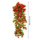 thumbnail image 3 of Guirnalda de pared de flores colgantes artificiales - viña de orquídea de glicinia violeta, decoración floral de seda realista, exhibición interior exterior para la fiesta de boda en casa, 3 of 6