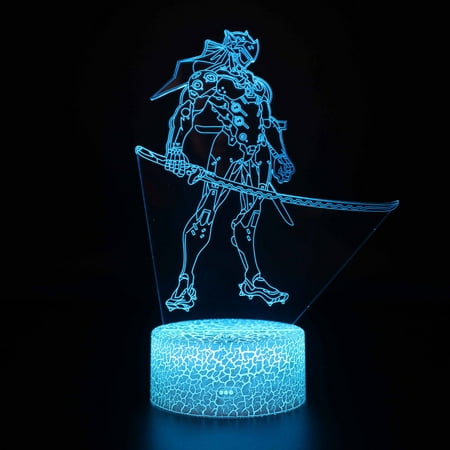 

SAYTAY Toys Kids Night Light League of Legends Christmas Gift Birthday 3D Illusion Lamp for Kid 7 Color