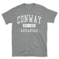 thumbnail image 1 of Conway Arkansas Classic Established Men's Cotton T-Shirt, 1 of 1