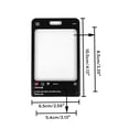 thumbnail image 3 of Transparent Card Holder Kpop Photocard Holder Keychain Idol Photos Sleeve, 3 of 8