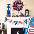 thumbnail image 7 of 250th Anniversary Patriotic Wreath, 2026 New Memorial Wreaths for Front Door, Red White and Blue Wreath All-Weather Farmhouse Outdoor Holiday Decoration, 7 of 7