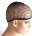 thumbnail image 4 of Gorro De Peluca, Gorro De Peluca Elástico De Nailon Negro Para Cosplay, 4 of 8
