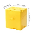 thumbnail image 2 of ETEREAUTY Etereaauty ABS Yellow Cheese Keeper Stylish and Practical for Fridge 5Pcs, 2 of 8