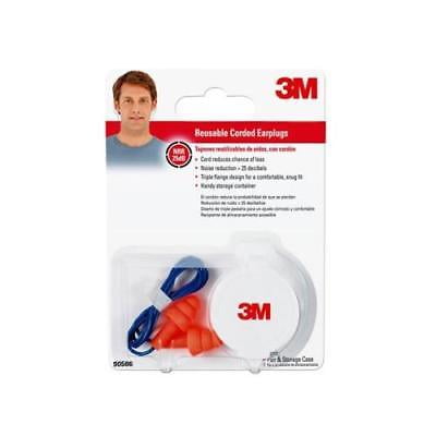 3m Reusable Ear Plugs - 3M Corded Reusable Ear Plugs, 4Pack