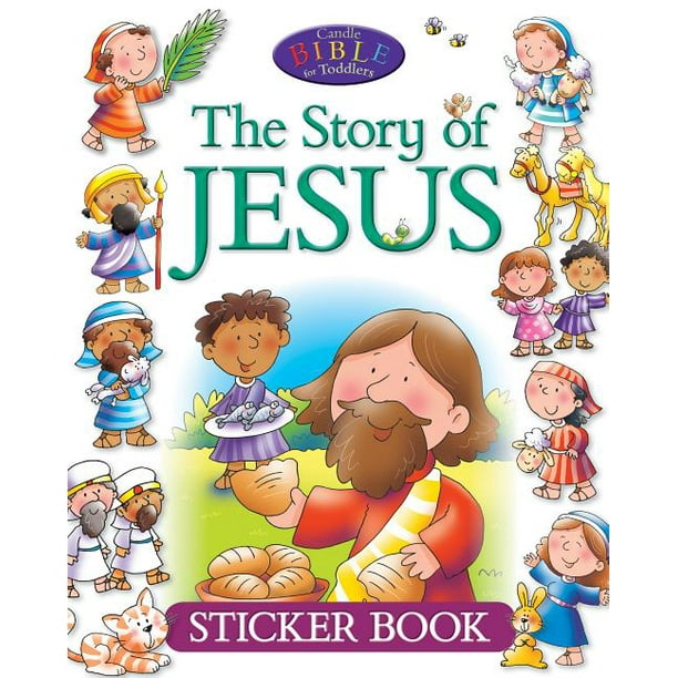 Candle Bible for Toddlers The Story of Jesus Sticker Book (Paperback